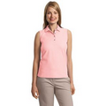 Port Authority  Ladies Silk Touch Sleeveless Polo Shirt